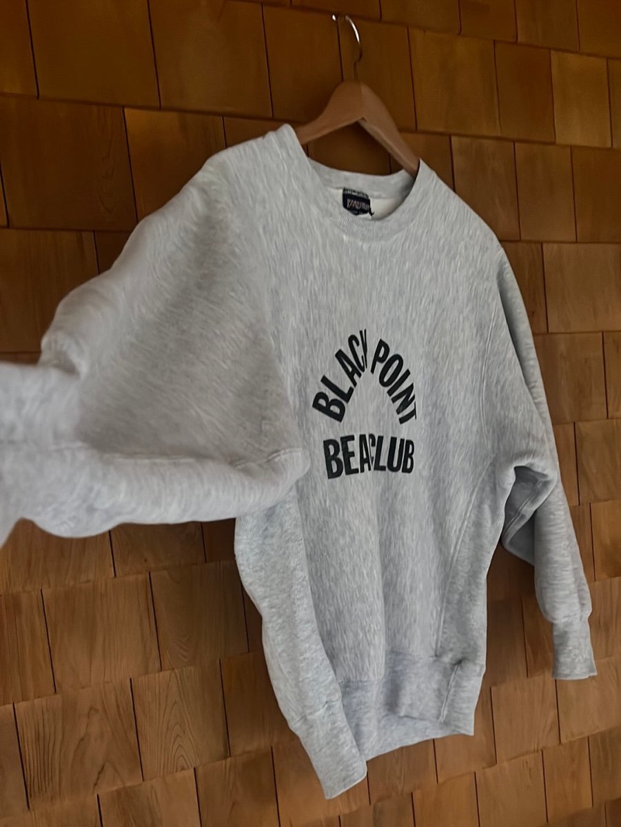 Vintage Black Point Beach Club Reverse Weave Sweatshirt - Diamonds & Rust