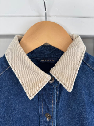 Vintage Calvin Klein Denim Duster - Diamonds & Rust