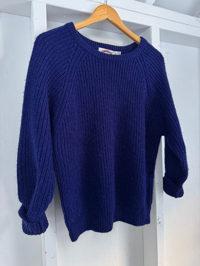 Vintage Cambridge Wool Sweater - Diamonds & Rust