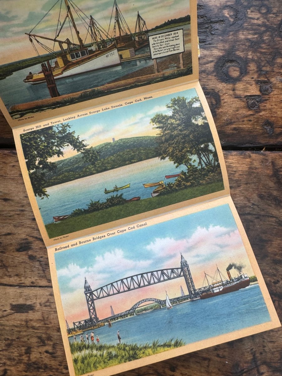 Vintage Cape Cod, Mass. Post Cards - Diamonds & Rust