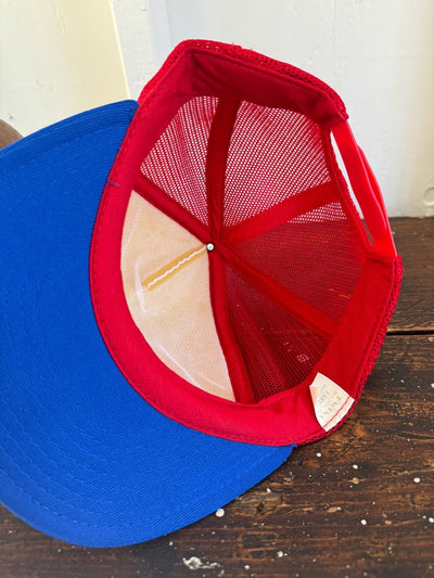 Vintage Cape Cod Mesh Hat - Diamonds & Rust