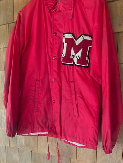 Vintage Champion Letter M Jacket - Diamonds & Rust