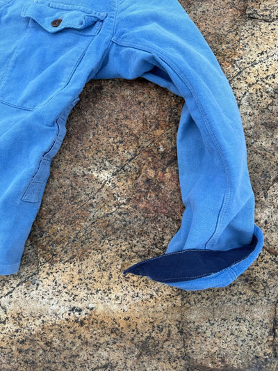 Vintage Chore Coat - Bright Blue - Diamonds & Rust