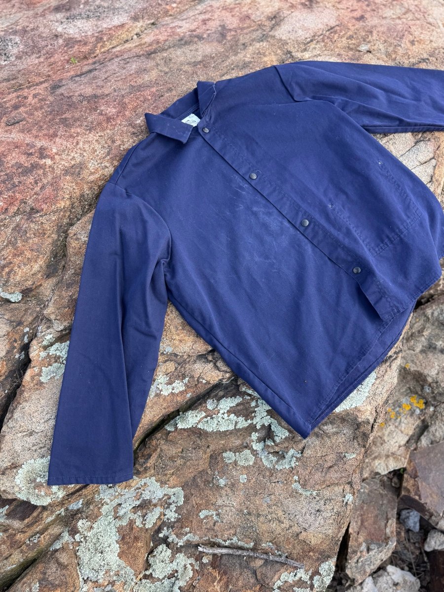 Vintage Chore Coat - Dark Navy - Diamonds & Rust