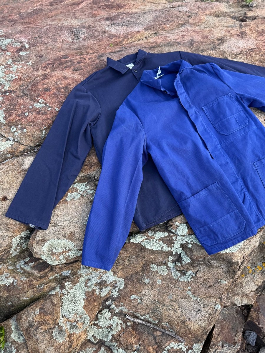 Vintage Chore Coat - Dark Navy - Diamonds & Rust