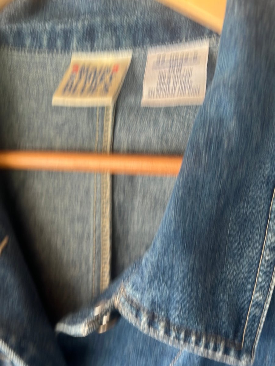 Vintage Denim Chore Coat - Diamonds & Rust