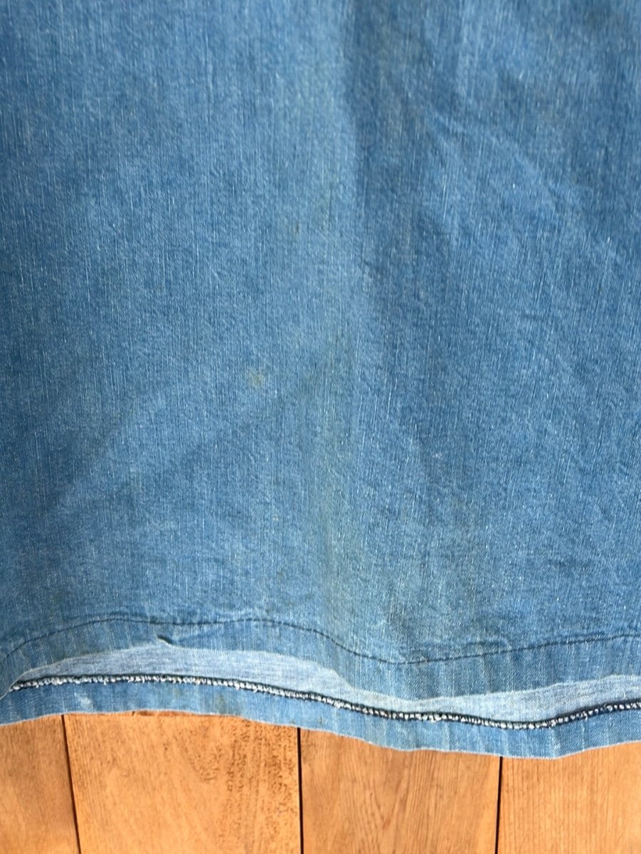 Vintage Denim Pop Over Shirt - Diamonds & Rust
