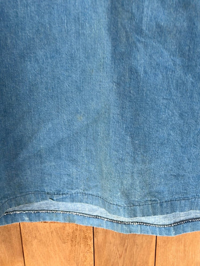 Vintage Denim Pop Over Shirt - Diamonds & Rust