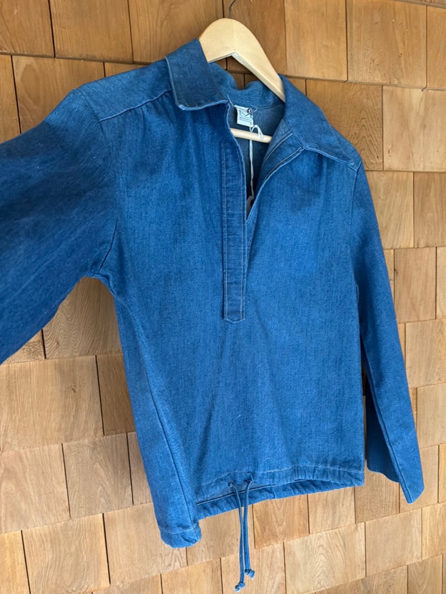 Vintage Denim Pop Over Shirt - Diamonds & Rust