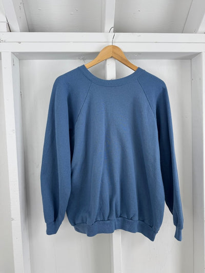 Vintage Faded Blue Raglan - Diamonds & Rust