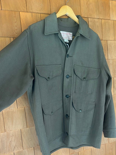 Vintage FILSON Garment Wool Cruiser Jacket - Diamonds & Rust