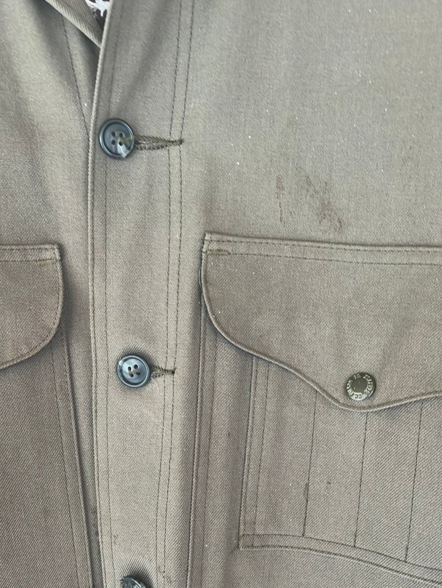 Vintage FILSON Garment Wool Cruiser Jacket - Diamonds & Rust