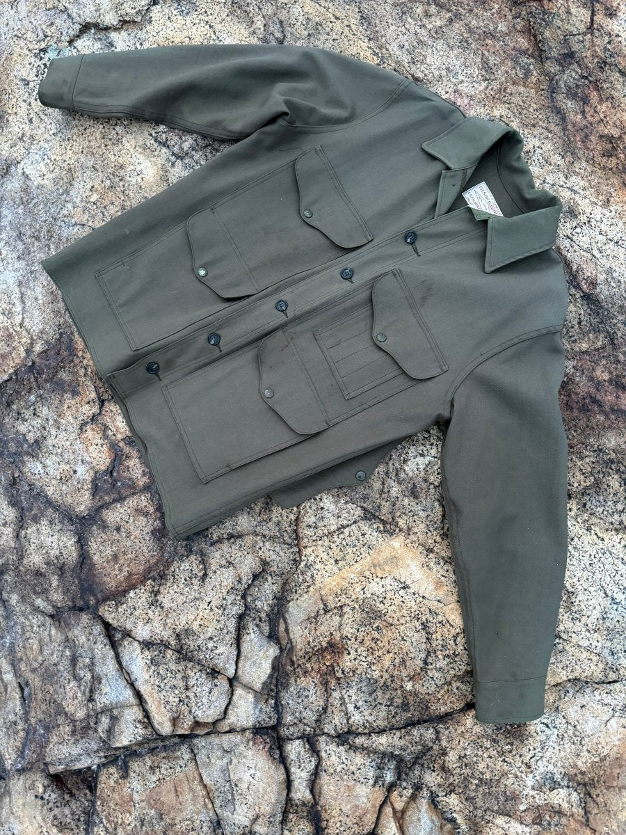 Vintage FILSON Garment Wool Cruiser Jacket - Diamonds & Rust