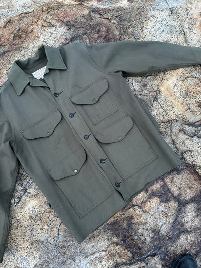 Vintage FILSON Garment Wool Cruiser Jacket - Diamonds & Rust