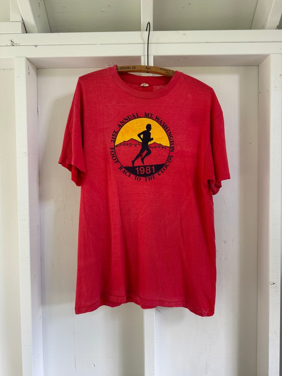 Vintage Foot Race To The Clouds Shirt - Diamonds & Rust