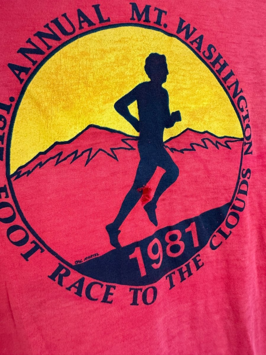 Vintage Foot Race To The Clouds Shirt - Diamonds & Rust