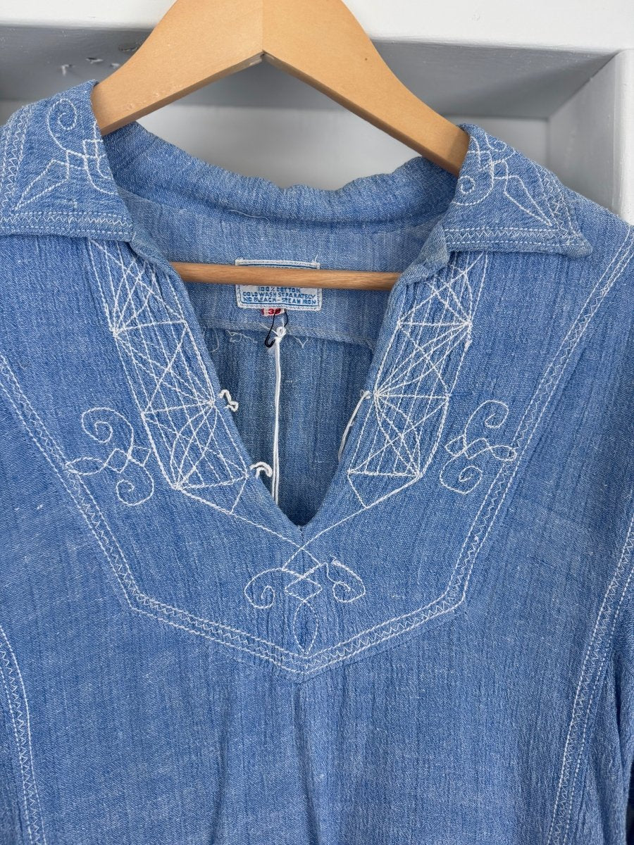 Vintage India Imports Shirt - Diamonds & Rust