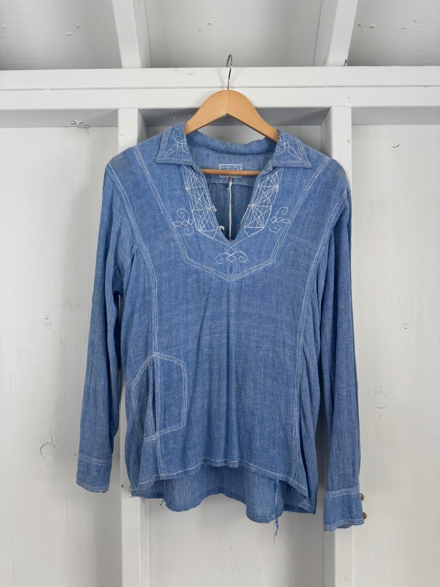 Vintage India Imports Shirt - Diamonds & Rust