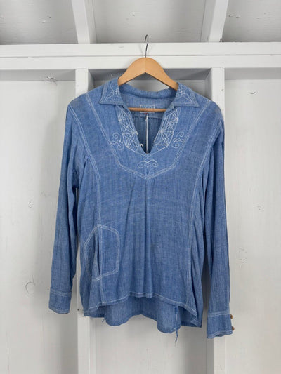 Vintage India Imports Shirt - Diamonds & Rust