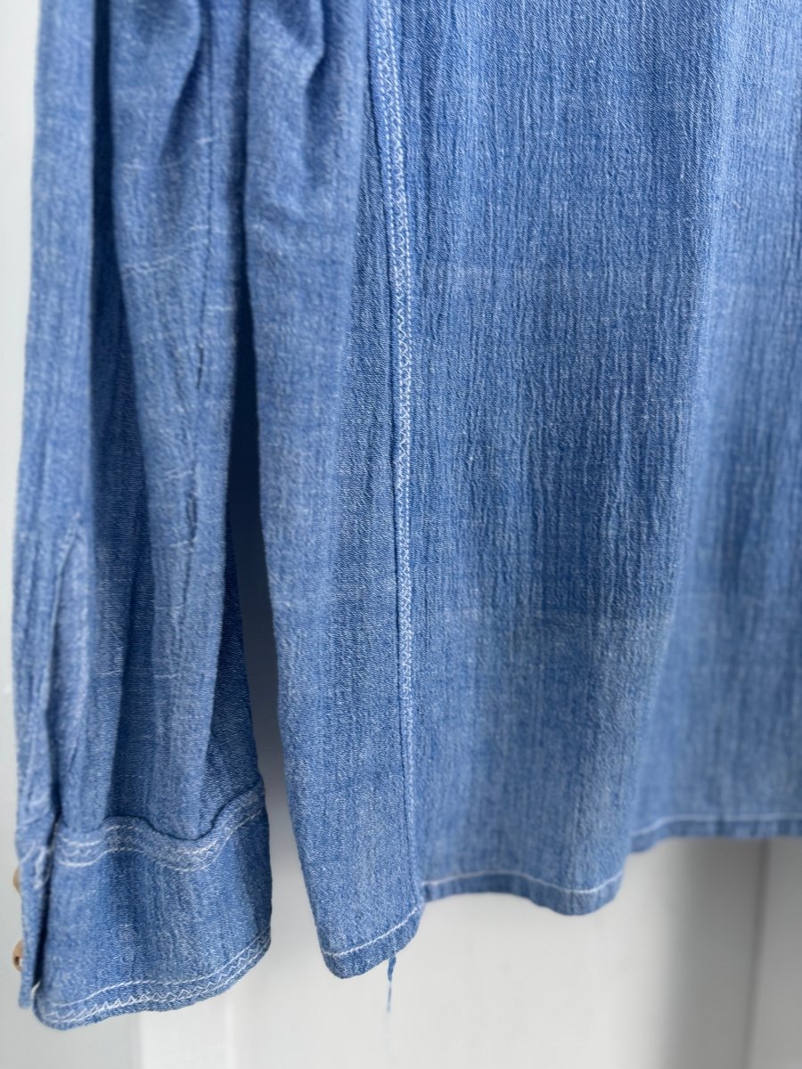 Vintage India Imports Shirt - Diamonds & Rust