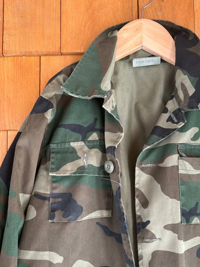 Vintage Kids Camo Jacket - Diamonds & Rust