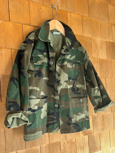 Vintage Kids Camo Jacket - Diamonds & Rust