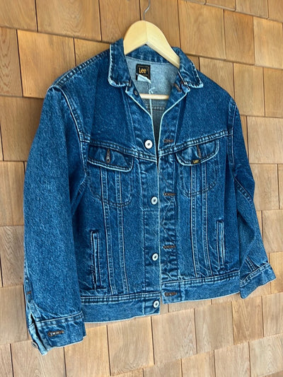Vintage LEE Denim Jacket - Diamonds & Rust