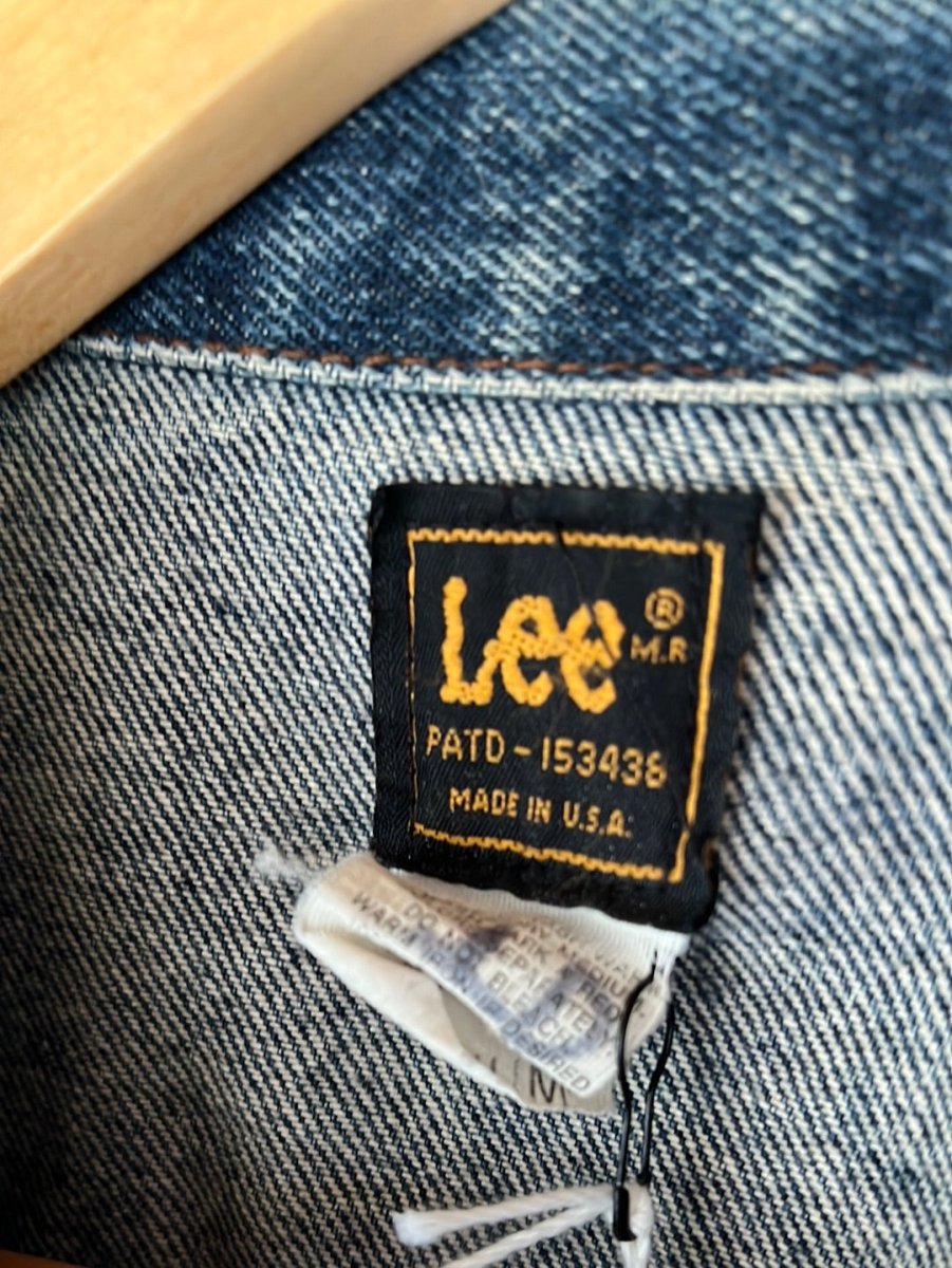 Vintage LEE Denim Jacket - Diamonds & Rust