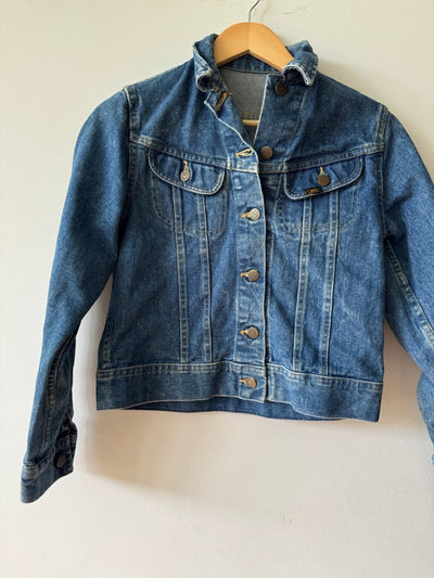 Vintage LEE Denim Jacket - Diamonds & Rust