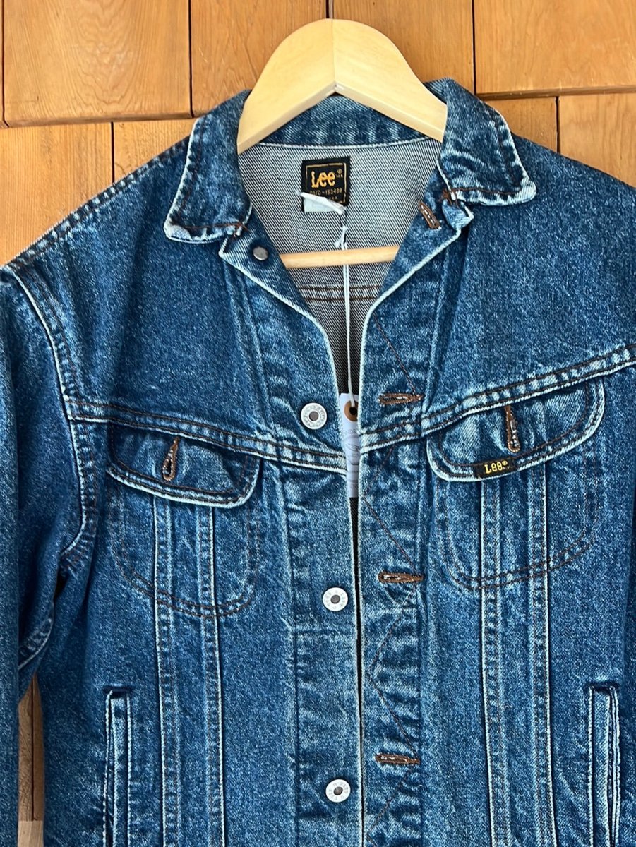 Vintage LEE Denim Jacket - Diamonds & Rust
