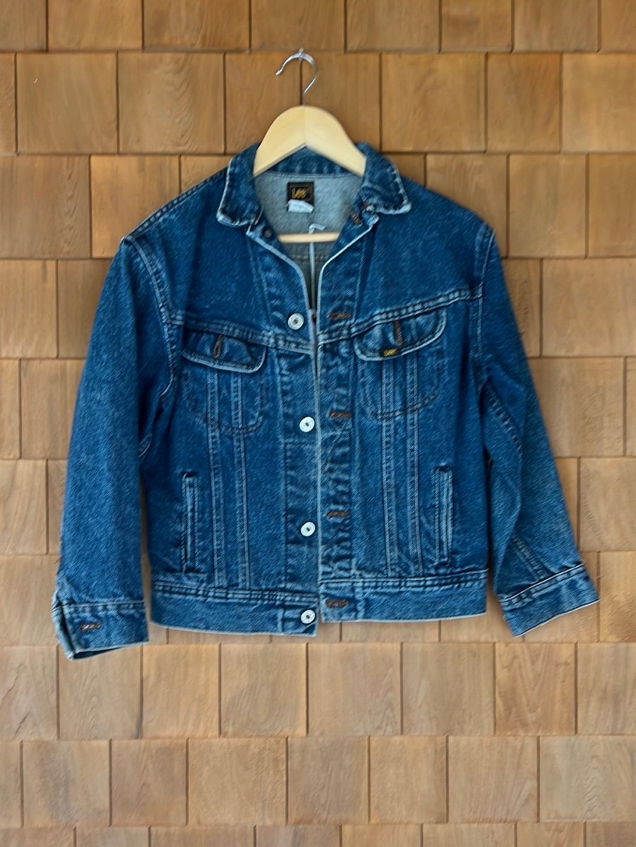 Vintage LEE Denim Jacket - Diamonds & Rust