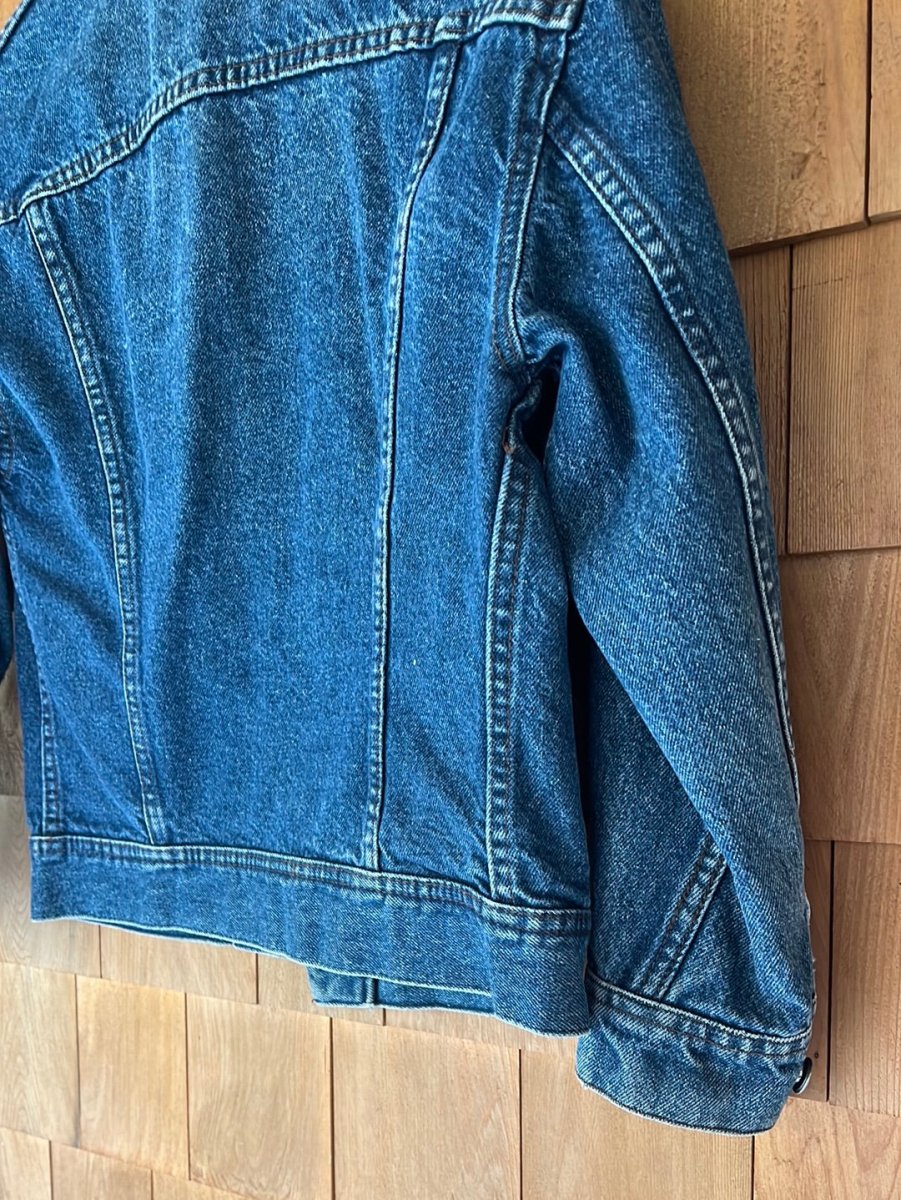 Vintage LEE Denim Jacket - Diamonds & Rust