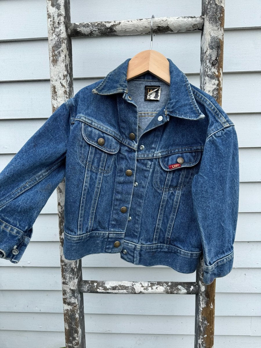 Vintage Lee Denim Jacket - Kids - Diamonds & Rust