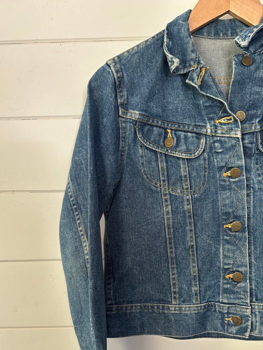 Vintage Lee Denim Jacket - Kids - Diamonds & Rust