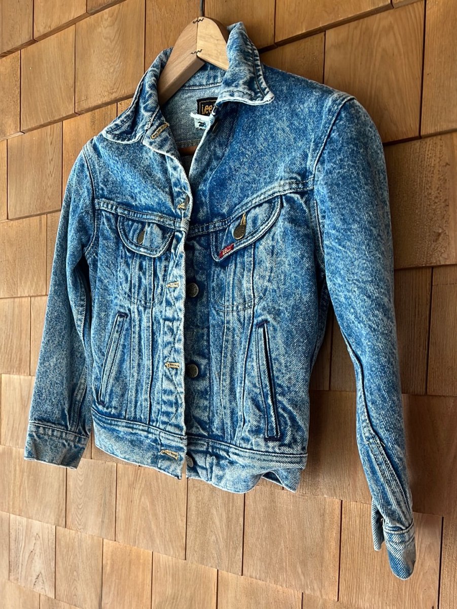 00’s Lee coating jacket S denim 00's Lee coating jacket S denim Vintage Sanforized Lee Denim