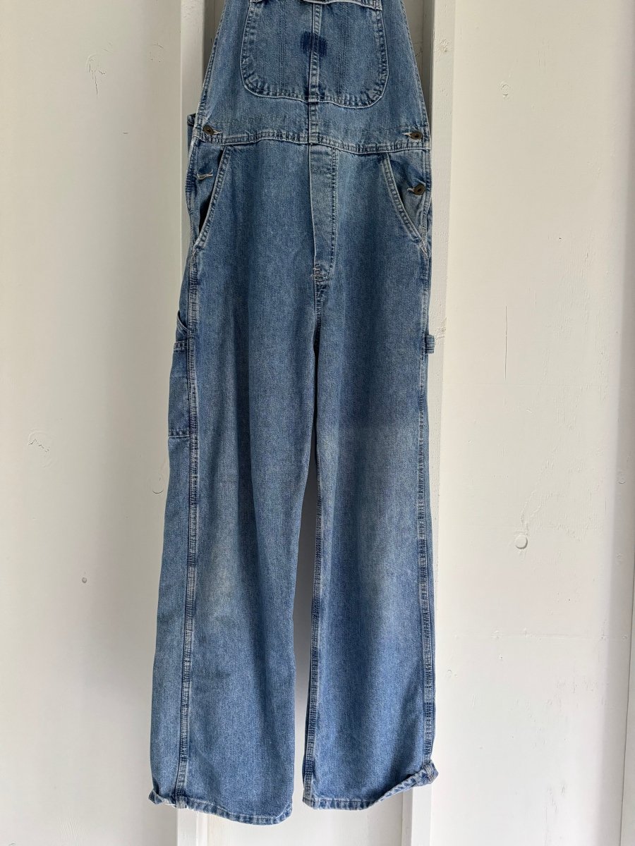 Vintage LEE Denim Overalls - Diamonds & Rust