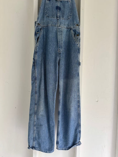 Vintage LEE Denim Overalls - Diamonds & Rust