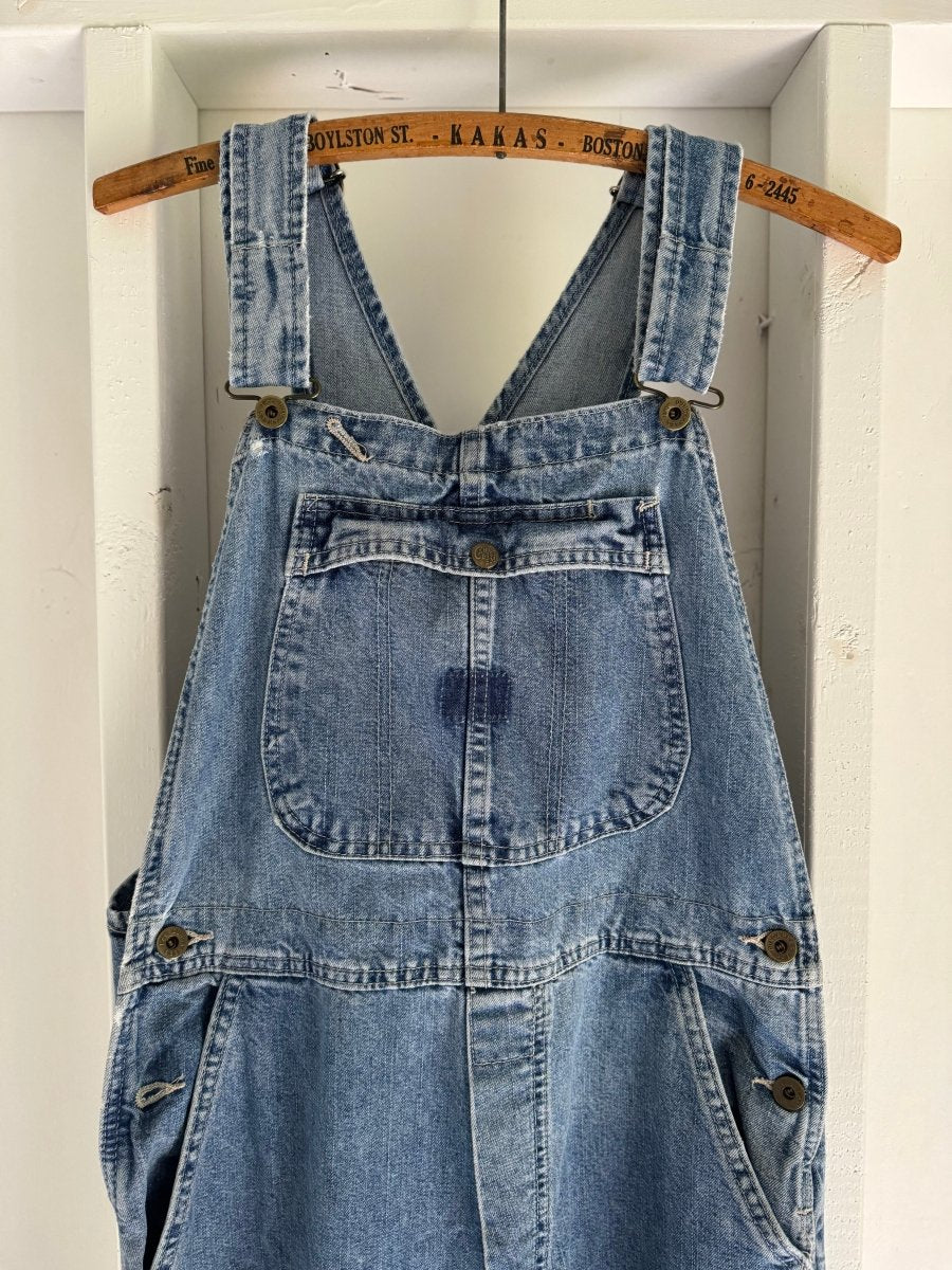 Vintage LEE Denim Overalls - Diamonds & Rust