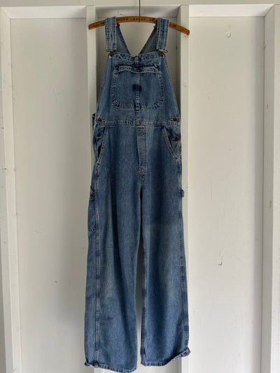 Vintage LEE Denim Overalls - Diamonds & Rust