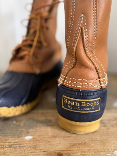 Vintage L.L. Bean Bean Boots - Blue - Diamonds & Rust