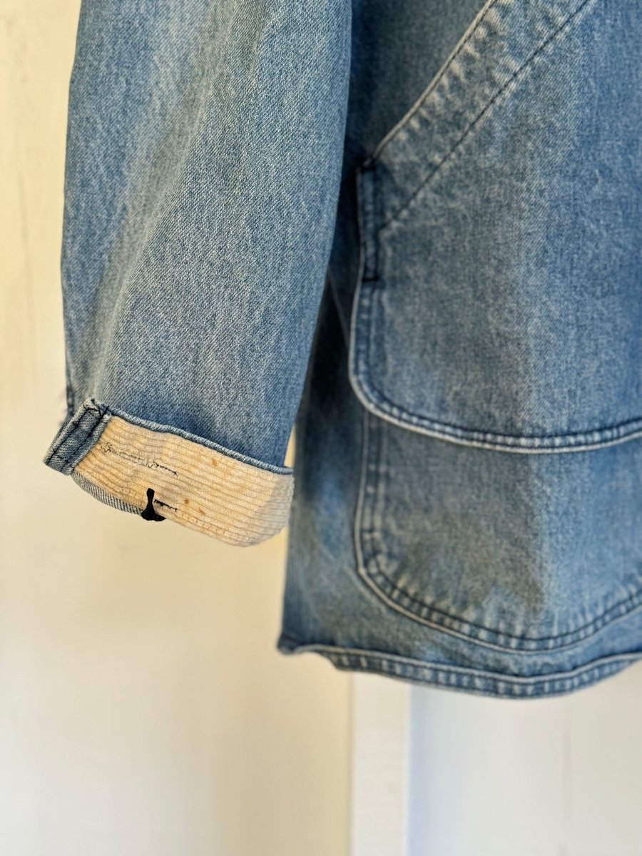 Vintage LL Bean Denim Barn Coat - Diamonds & Rust