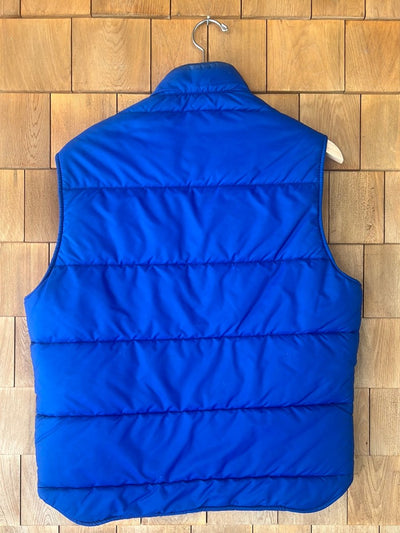 Vintage LL Bean Down Vest - Navy - Diamonds & Rust