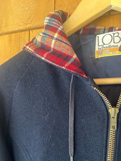 Vintage LOBO by Pendleton Wool Coat - Diamonds & Rust