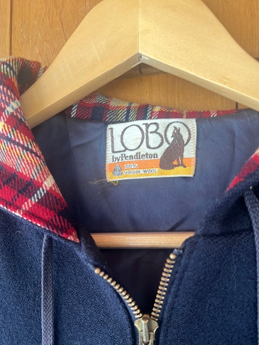 Vintage LOBO by Pendleton Wool Coat - Diamonds & Rust Vintage LOBO by Pendleton Wool Coat - Diamonds & Rust