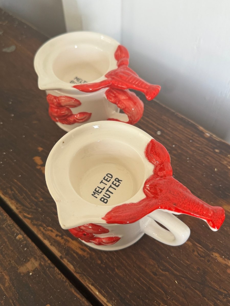 Vintage Lobster Melted Butter Dish - Diamonds & Rust
