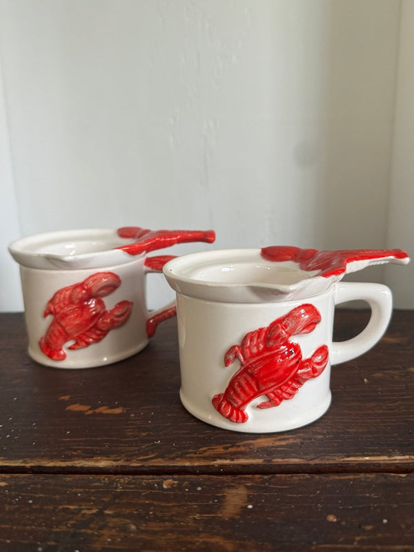 Vintage Lobster Melted Butter Dish - Diamonds & Rust