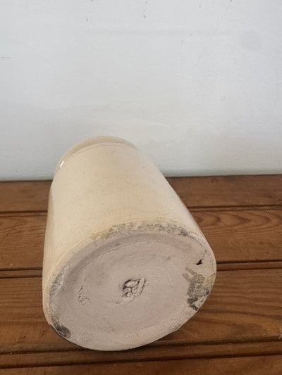 Vintage Mini Crock - Diamonds & Rust