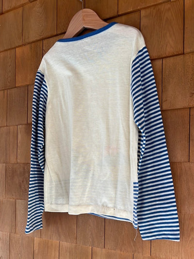 Vintage Mod Striped Long Sleeve - Diamonds & Rust