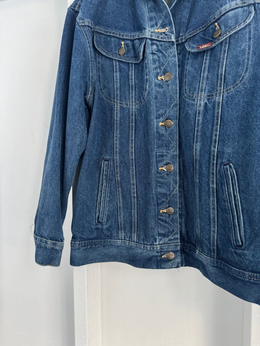 Vintage Ms LEE Denim Jacket - Diamonds & Rust