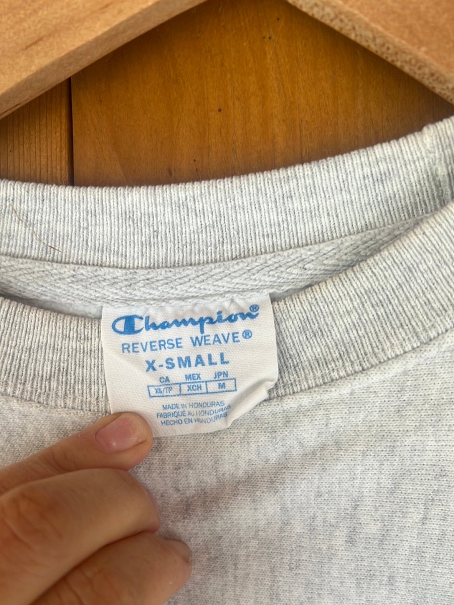 Vintage NANTUCKET Reverse Weave Champion Sweatshirt - Diamonds & Rust